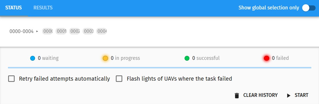 Firmware version check status