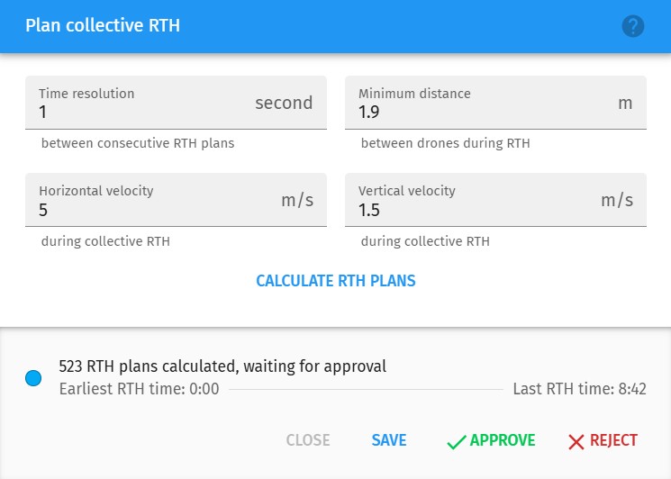 Approve collective RTH plans