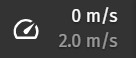 Velocity status