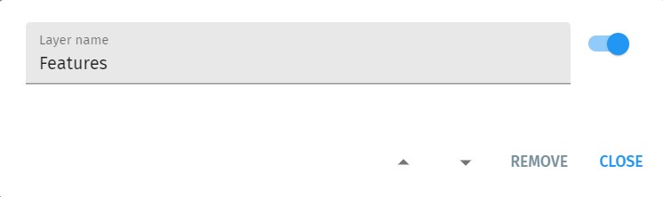 Layers panel features